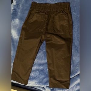 Black Burberry boy pants